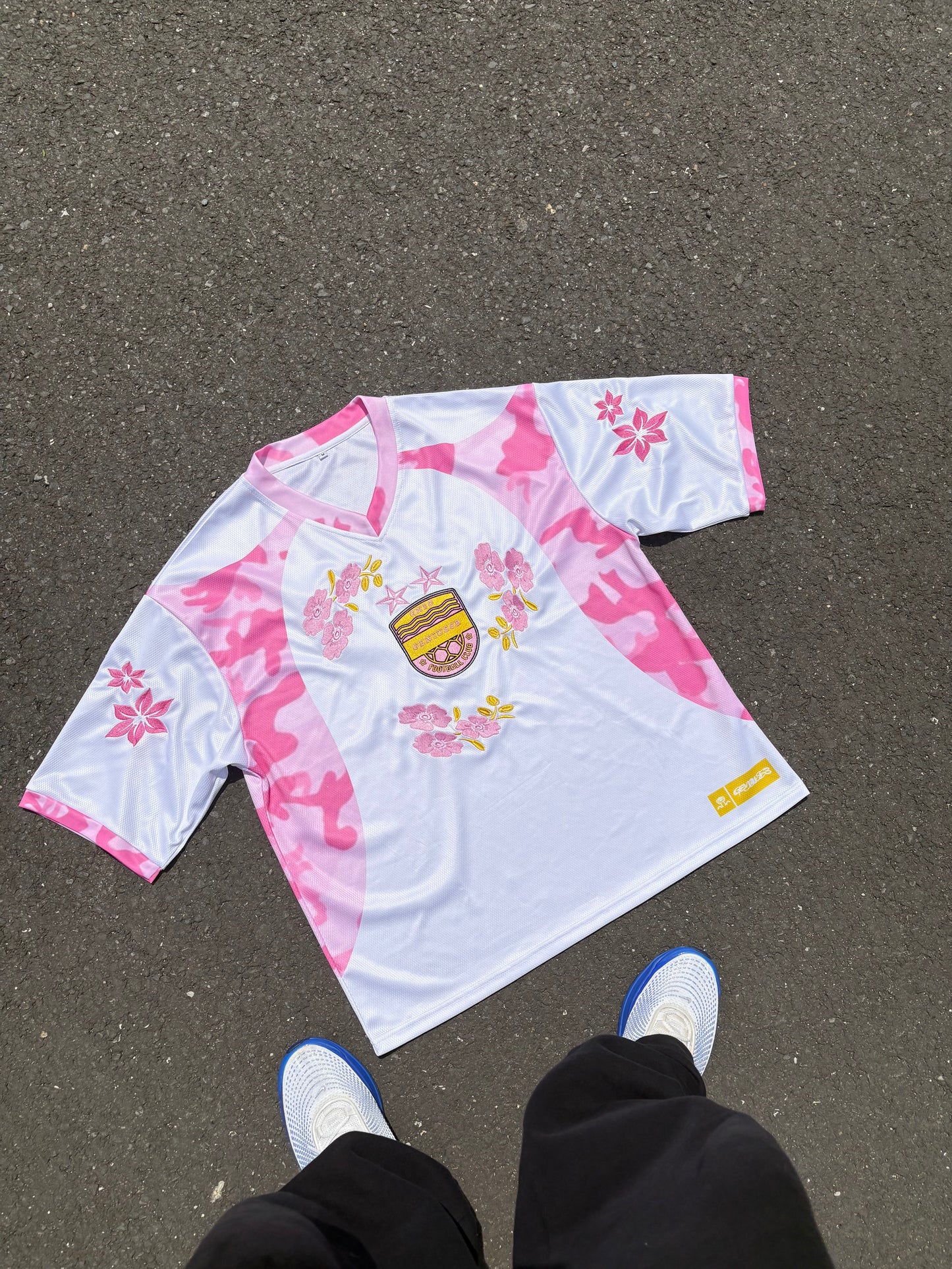 GENIUSSE SOCCER JERSEY PINK
