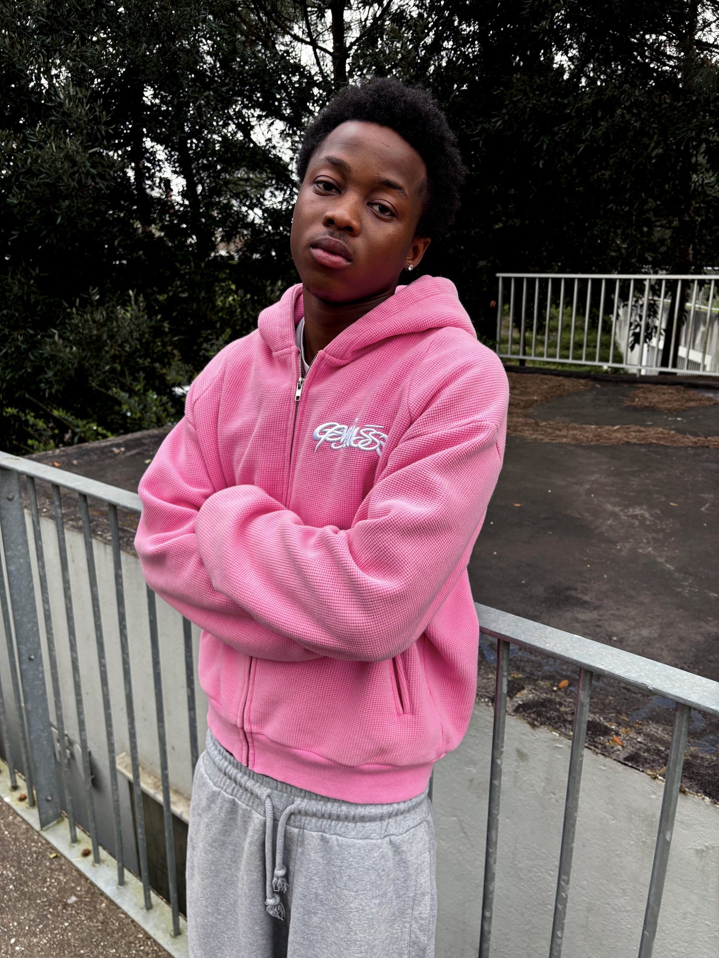 Geniusse Waffle jacket