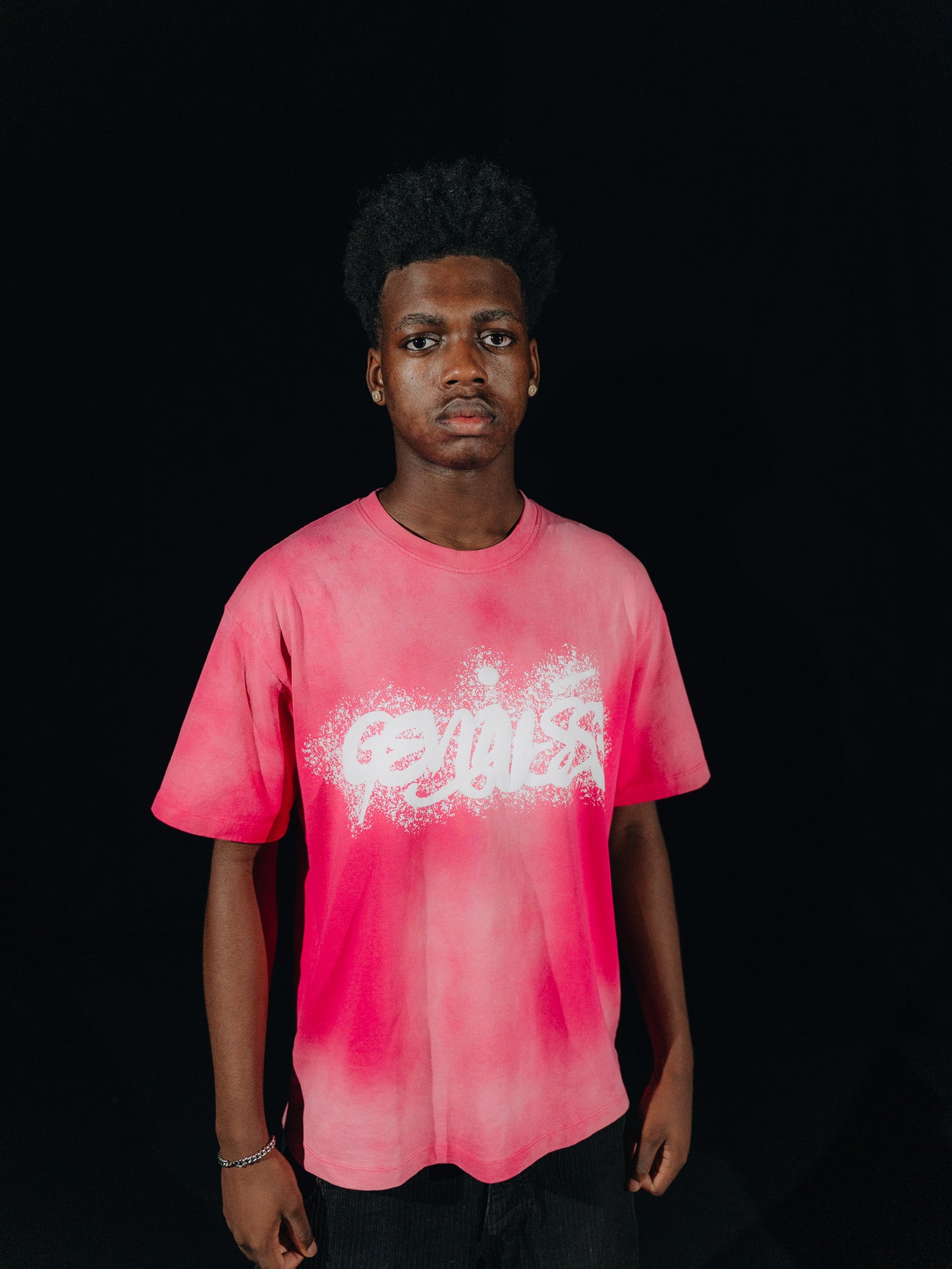 Pink pulse tee